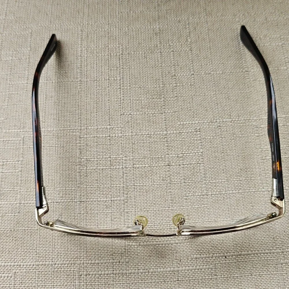 Carrera youth Eyeglasses Frame Brown/Gold Tone CA7605 Eye Wear Glasses